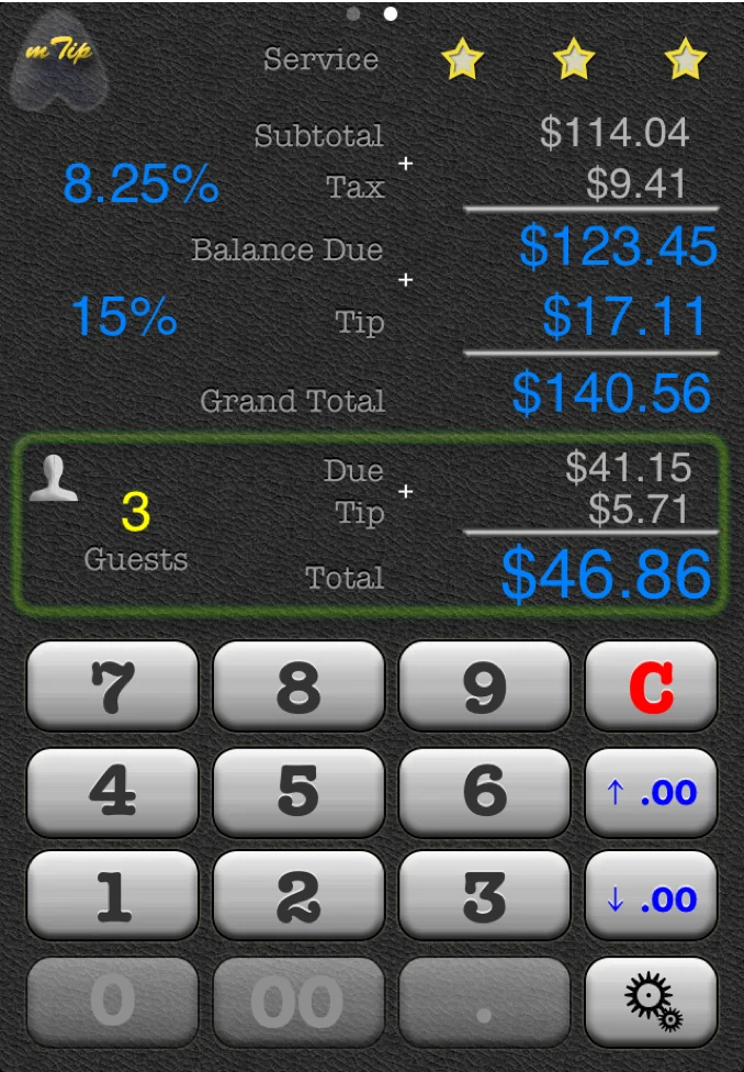 mTip v3, 3.5-inch screen