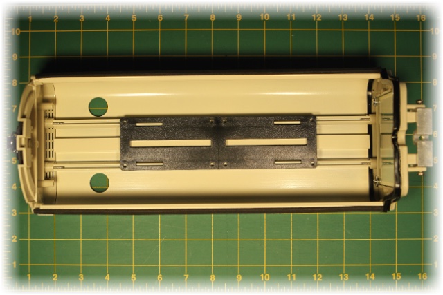 Inside the camera housing