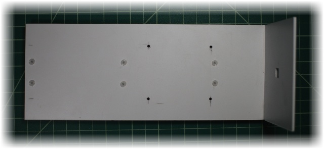Six screws on the component side